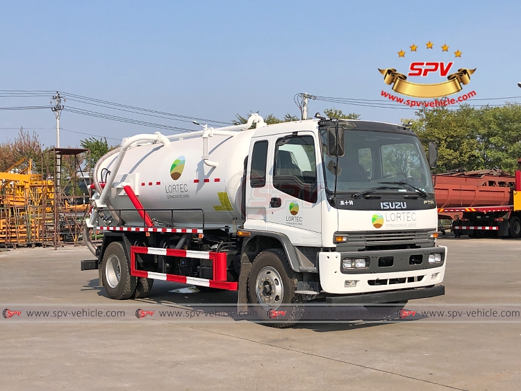 10,000 Litres Sewage Vacuum Tanker ISUZU - RF 10,000 Litres Sewage Vacuum Tanker ISUZU - RF